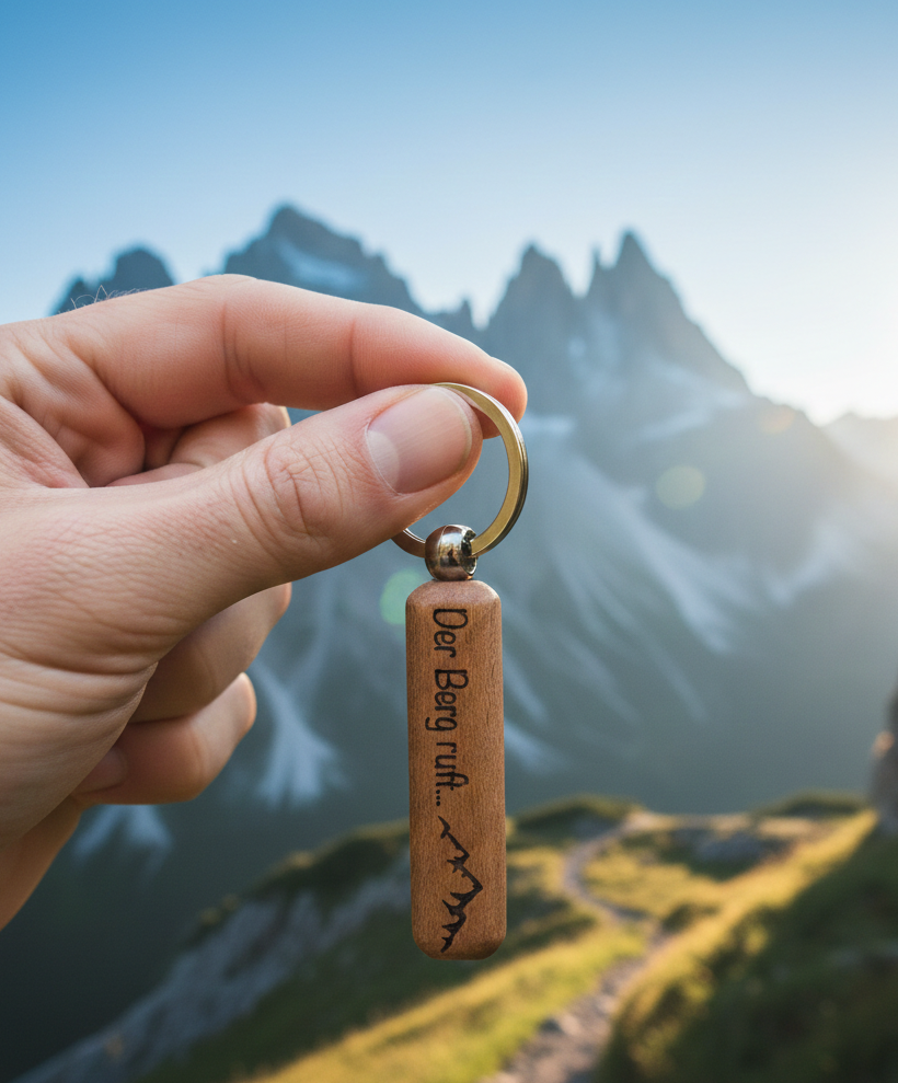 Schlüsselanhänger für Wanderfreunde