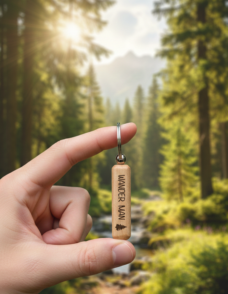 Schlüsselanhänger für Wanderfreunde